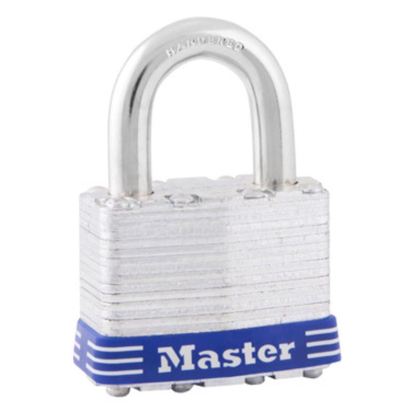 Master Lock 1D Laminated Steel Ball Bearing Padlock - 1.75"