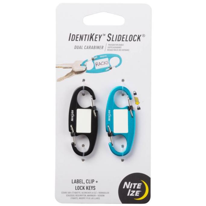 Nite Ize IdentiKey SlideLock Carabiners - 2 pc.