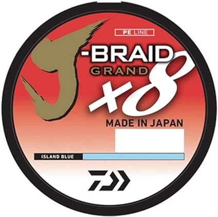 Daiwa J-Braid Grand Braided Line X8 - 10# 150 Yard