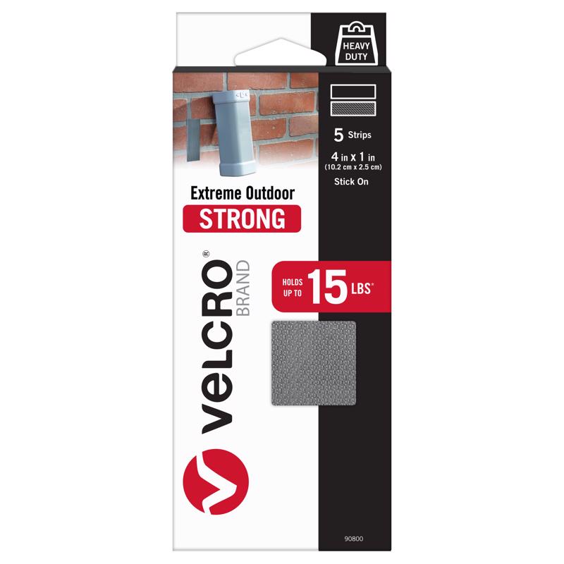 Velcro Pre-Cut Adhesive Strips & Squares (Extra Strength)