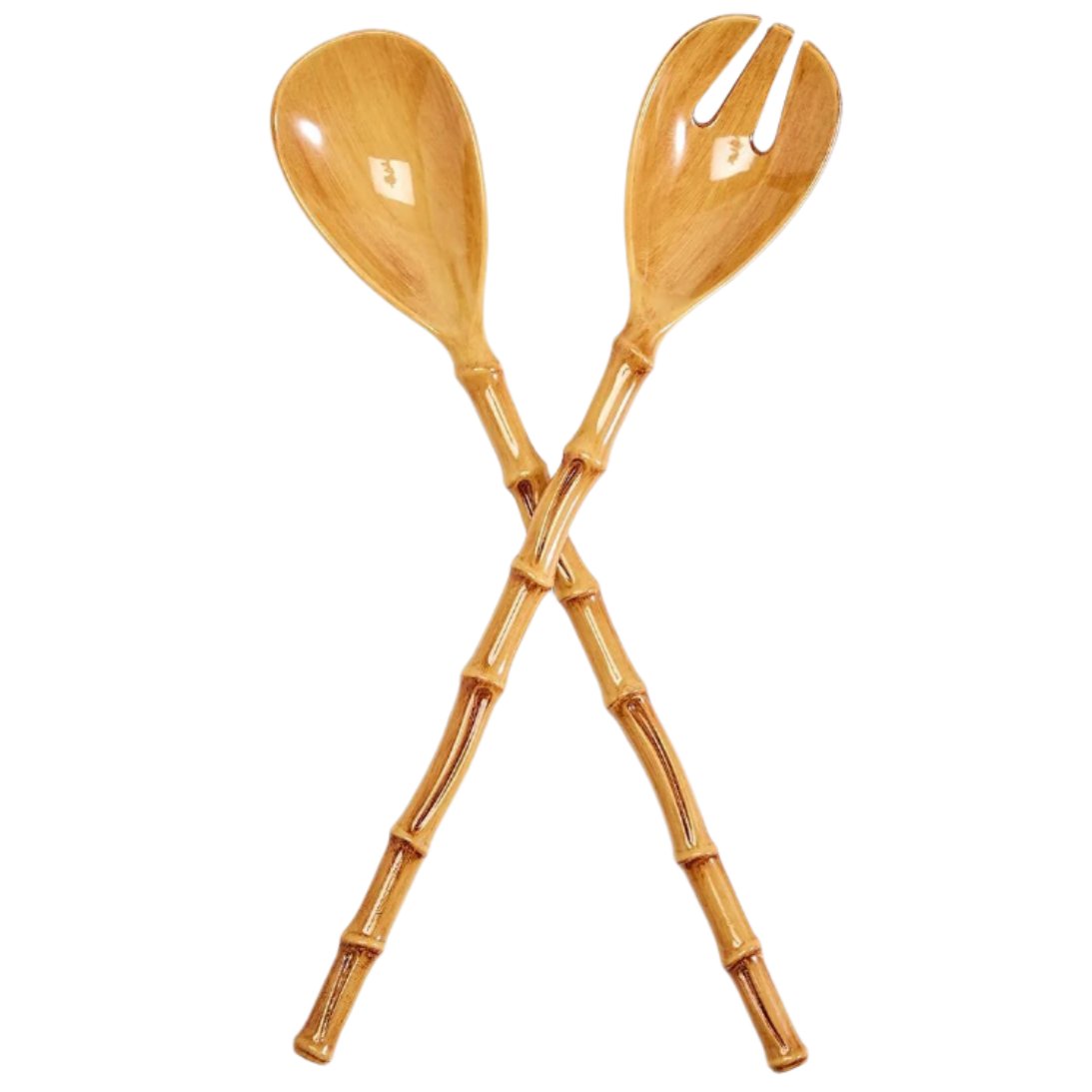 Bamboo Touch Acrylic Salad Servers - 2 pc.