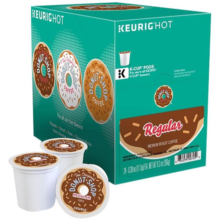 Keurig Donut Shop Coffee Medium Roast K-Cups (Regular) - 24 pc.