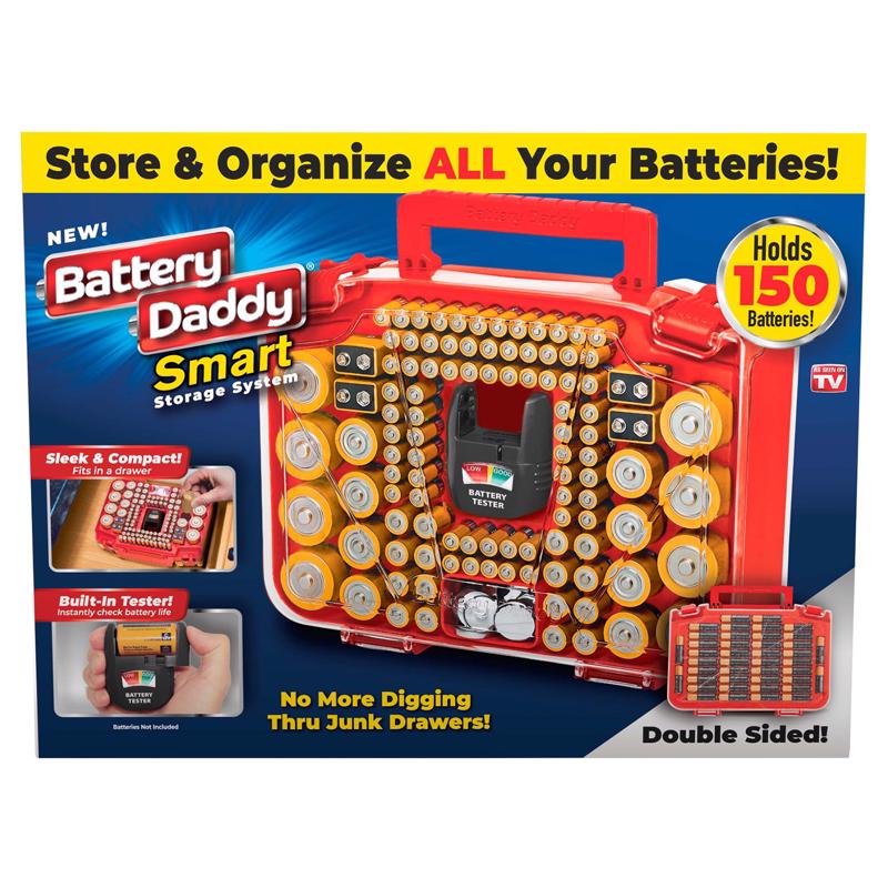 Battery Daddy Battery Storage and Organizer