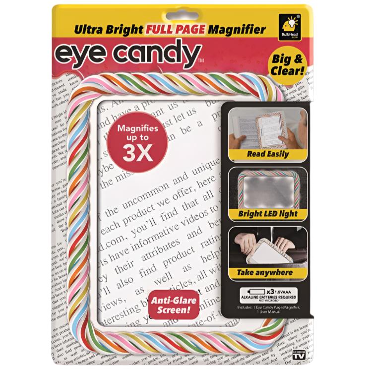 Eye Candy Full Page Lighted Magnifying Glass