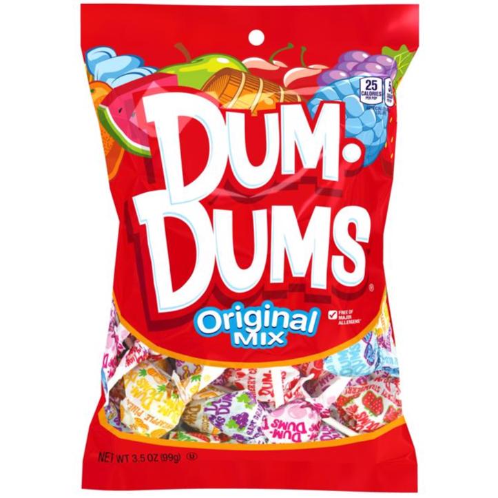 Dum Dums Lollipops - 3.5 oz.