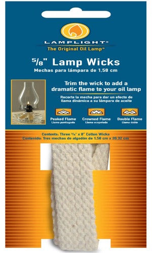 Lamplight Replacement Oil Lamp Wicks