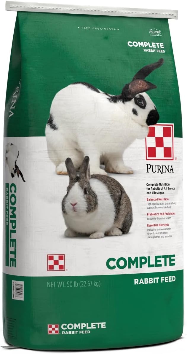 Purina Complete Rabbit Feed Pellets - 50 lb.