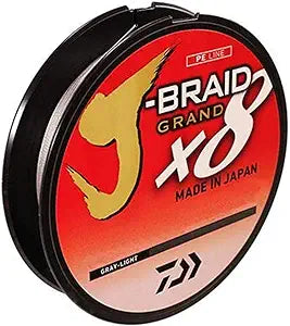 Daiwa J-Braid Grand Braided Line X8 - 10# 150 Yard