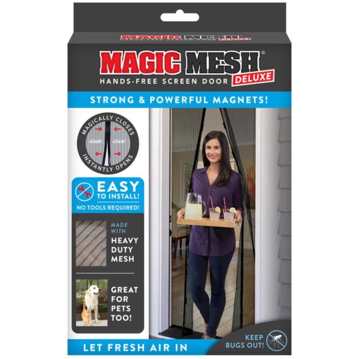 Magic Mesh Hands-Free Magnetic Screen Door