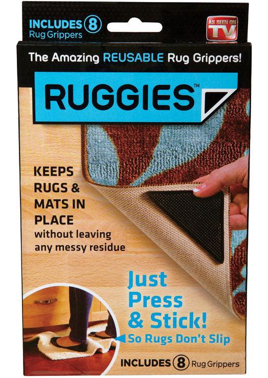 Ruggies Reusable Polyurethane Rug Grippers - 8 pc.