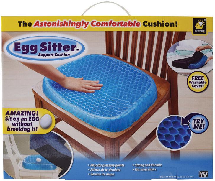 Egg-Sitter "Astonishingly Comfortable" Gel Seat Cushion