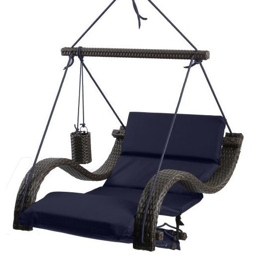 Low Country Lounger Hanging Wicker Chair