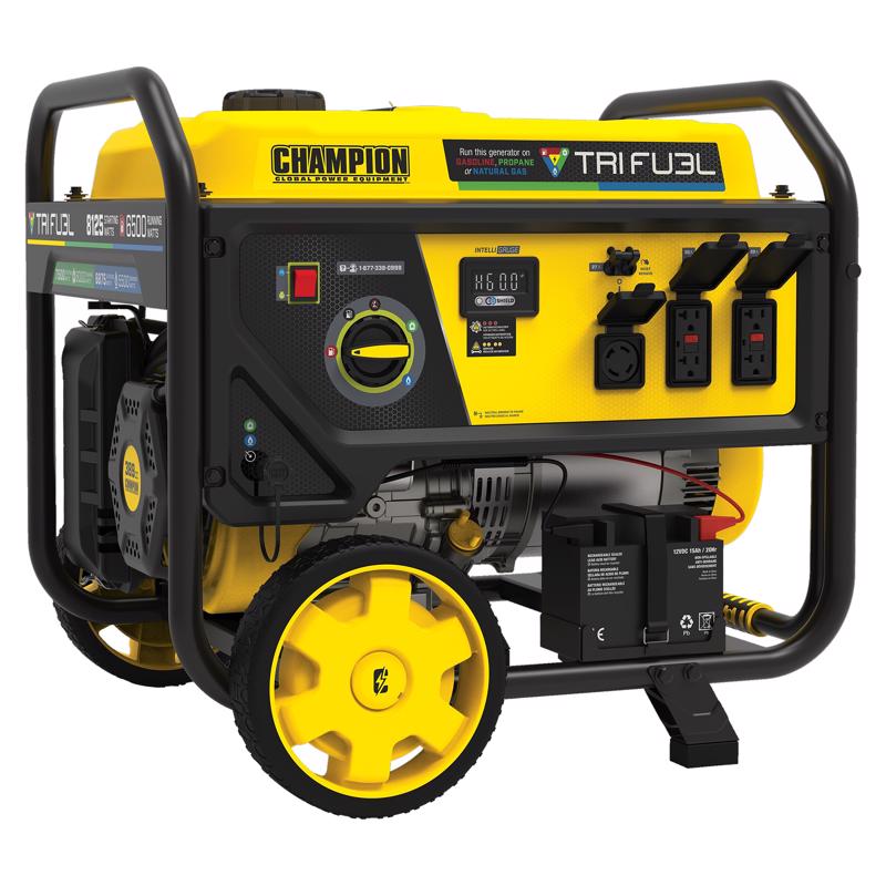 Champion 6500W 120/240V Portable TriFuel Generator