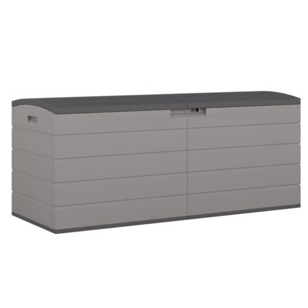 Suncast 120 Gallon Plastic Deck Box - Gray - 59" x 23"