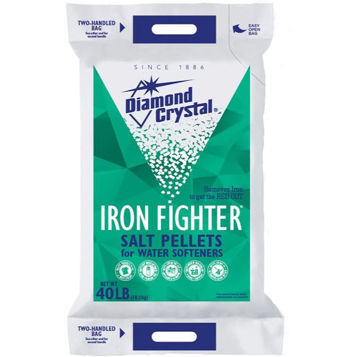 Diamond Crystal Iron Fighter Water Softener Pellets - 40 lb.