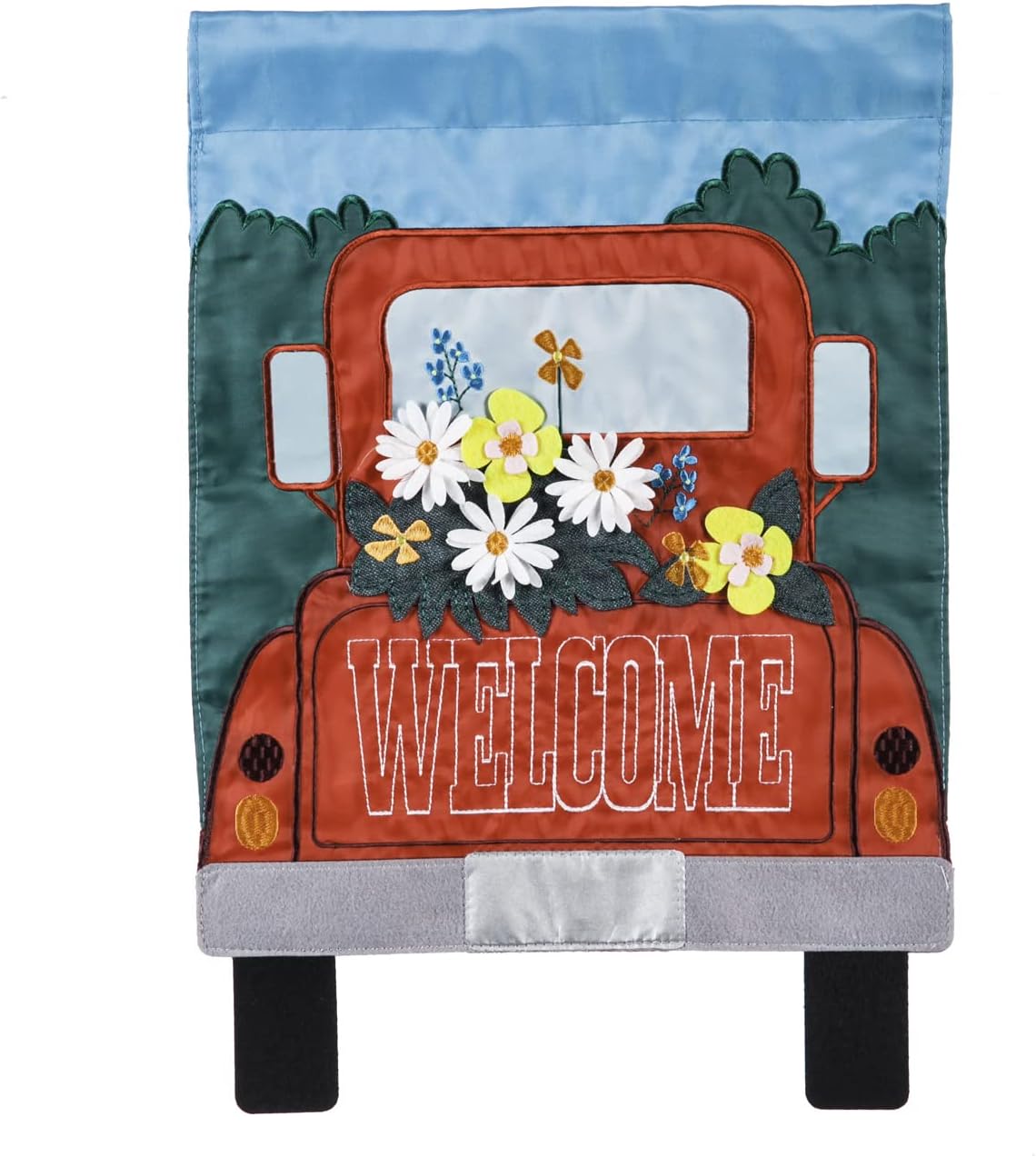 Evergreen "Welcome" Themed Garden Flags - 12.5" x 18"