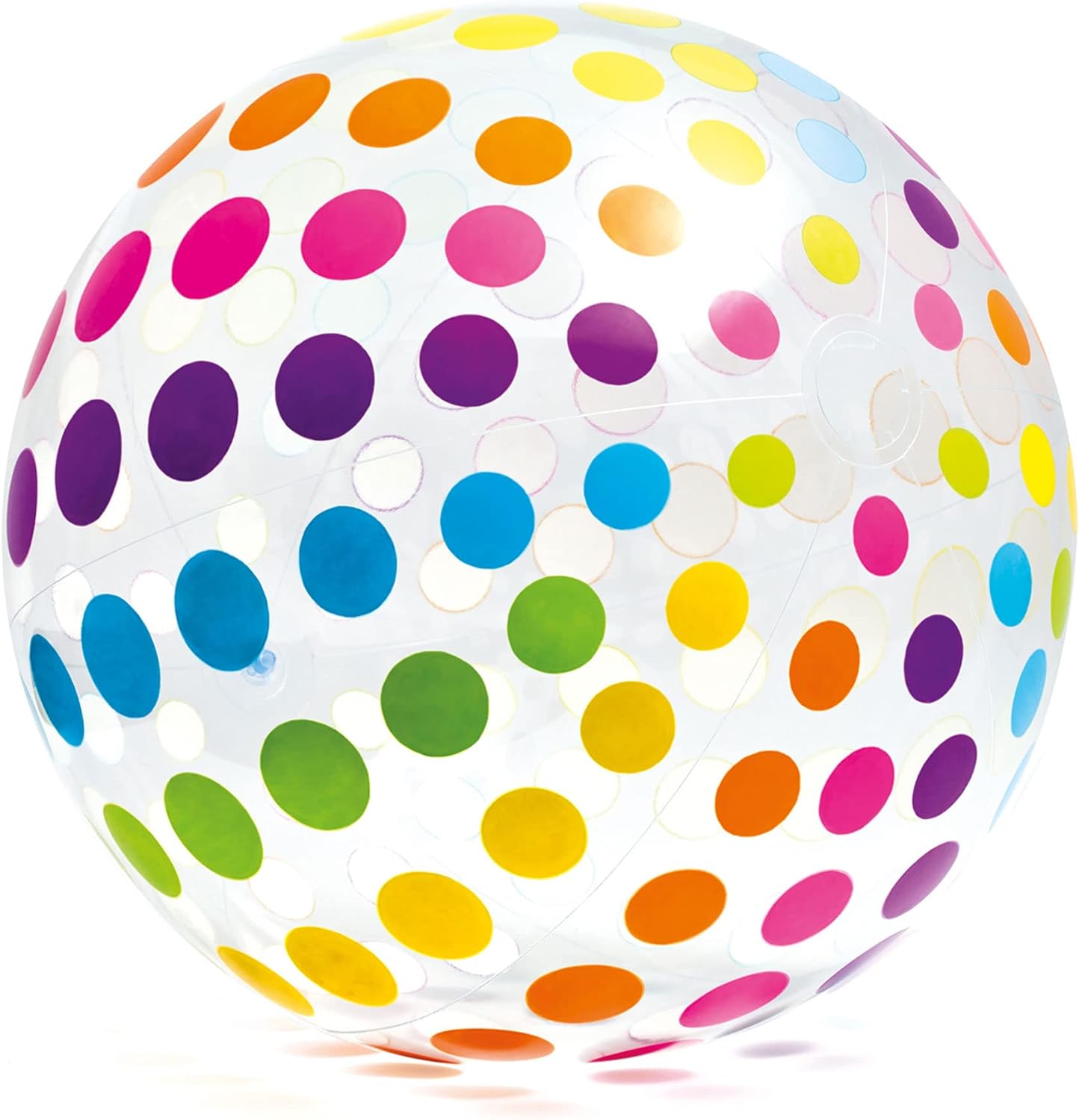 Intex Multicolored Vinyl Inflatable Jumbo Beach Ball