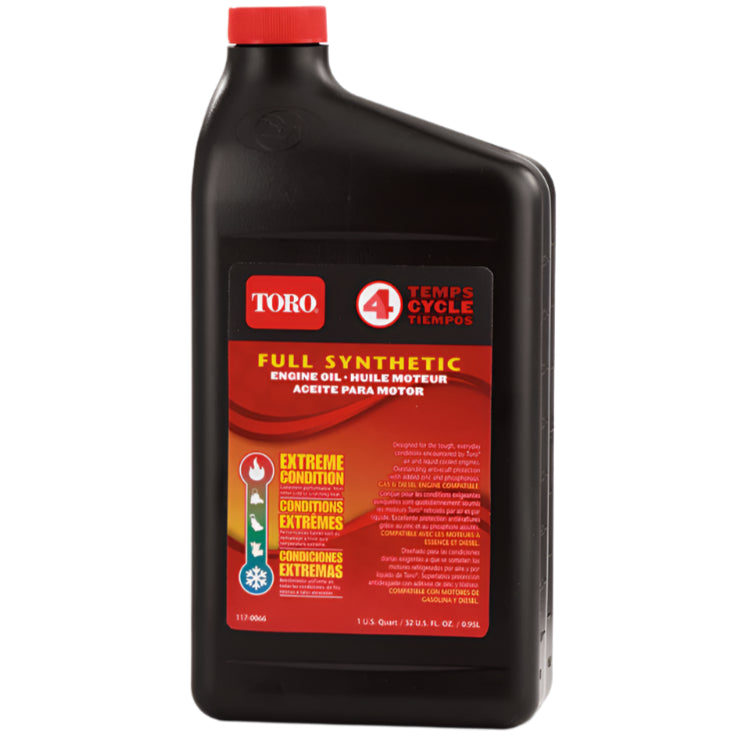 Toro 10W-30 4-Cycle Synthetic Motor Oil - 1 qt.