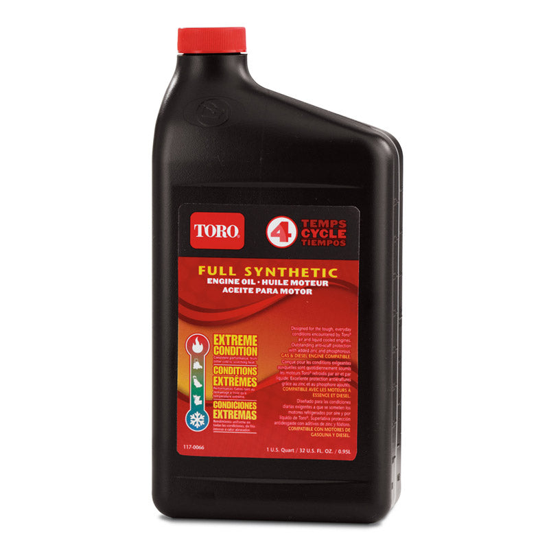 Toro 10W-30 4-Cycle Synthetic Motor Oil - 32 oz.