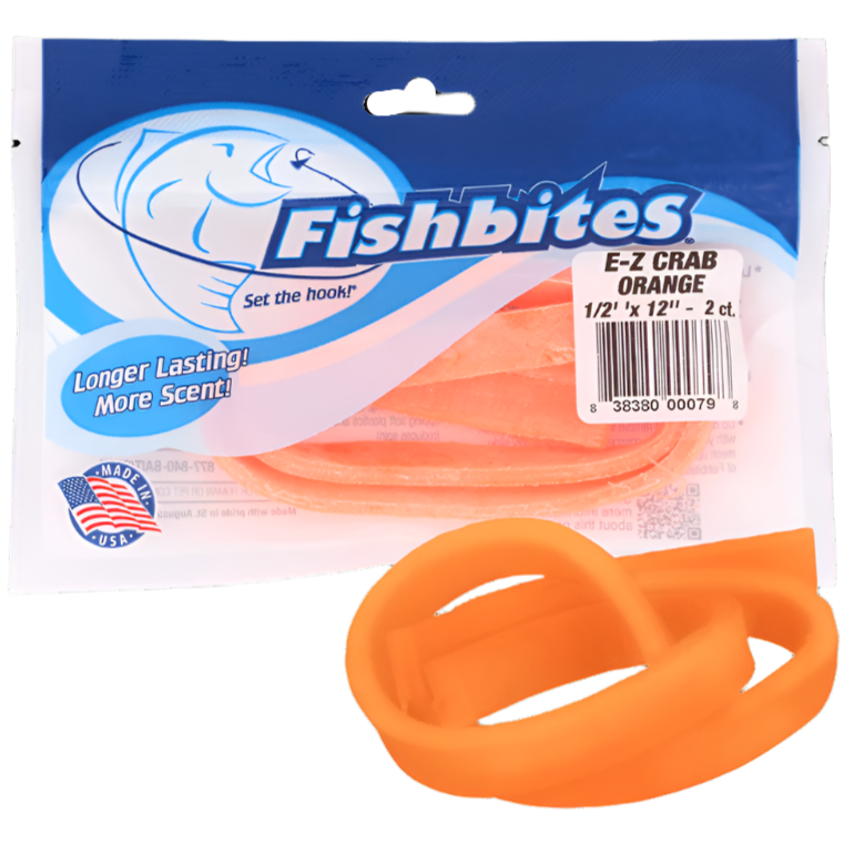 Fishbites E-Z Footlong Bait Strips (Crab) - 2 pc.