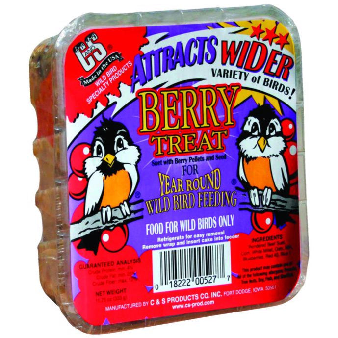 C&S Berry Treat Suet - 11.75 oz.