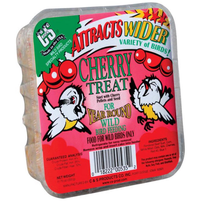 C&S Cherry Treat Suet - 11.75 oz.