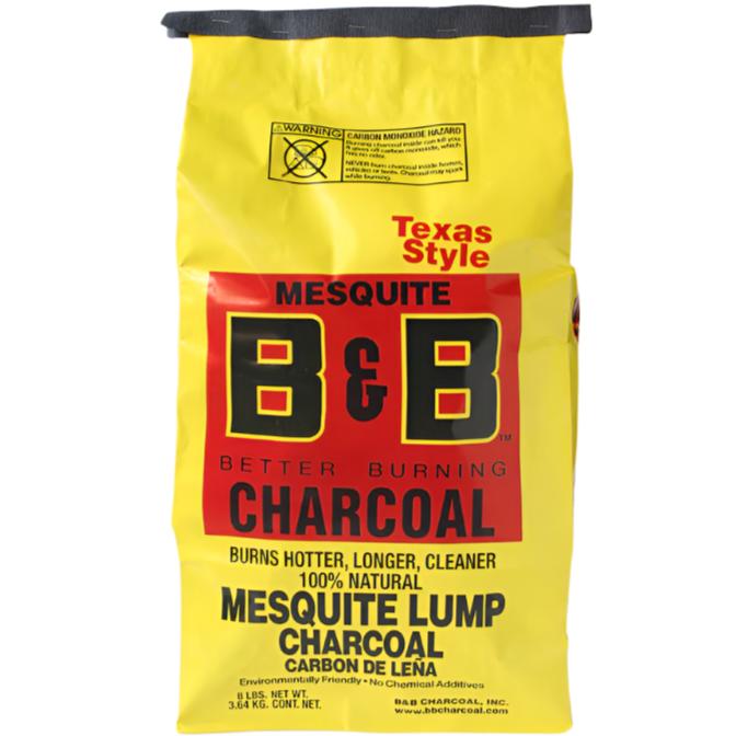 B&B Better Burning Lump Charcoal - 8 lb.