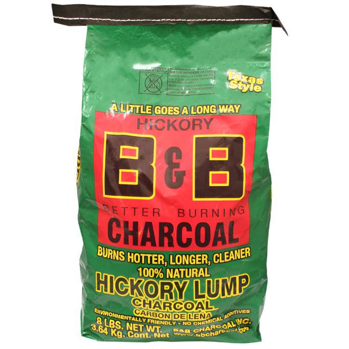 B&B Better Burning Lump Charcoal - 8 lb.