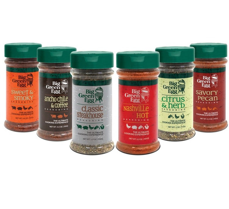 Big Green Egg Seasoning Rubs