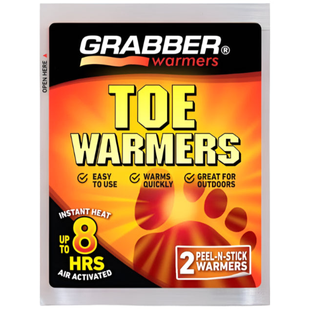 Grabber Peel 'N Stick Toe Warmers - 2 pc.