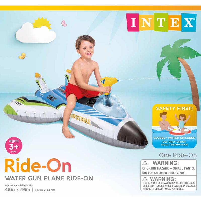 Intex Inflatable Water Gun Plane Pool Float