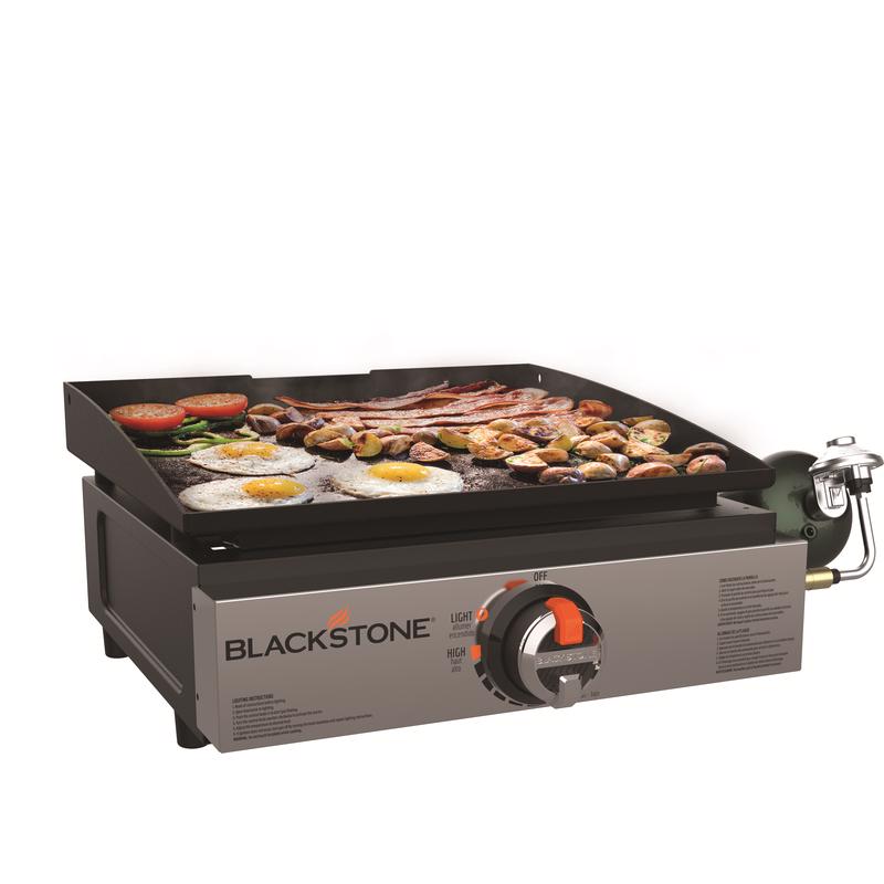 Blackstone Propane Tabletop Outdoor Griddle, 1 Burner, 17" - Black