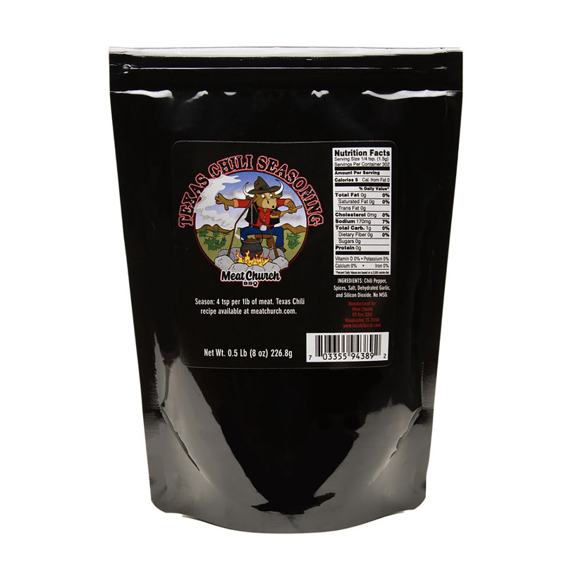 Meat Church Texas Chili Seasoning - 8 oz.