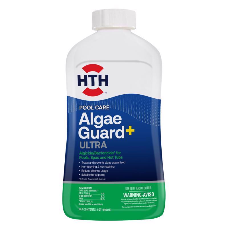 HTH Pool Care Liquid Algae Guard+ Ultra - 32 oz.