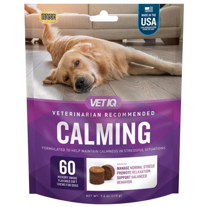 VetIQ Calming Supplement for Dogs - 60 pc.