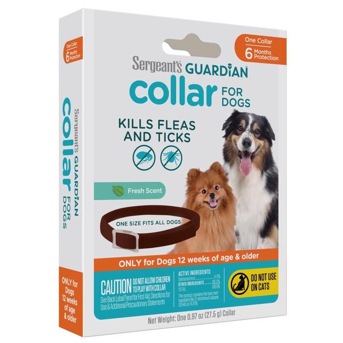 Sergeant's Guardian Flea & Tick Collar (Dog)