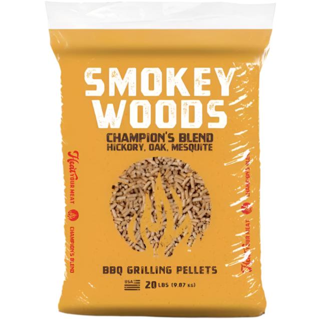 Smokey Woods All Natural Hardwood Pellets - 20 lb.