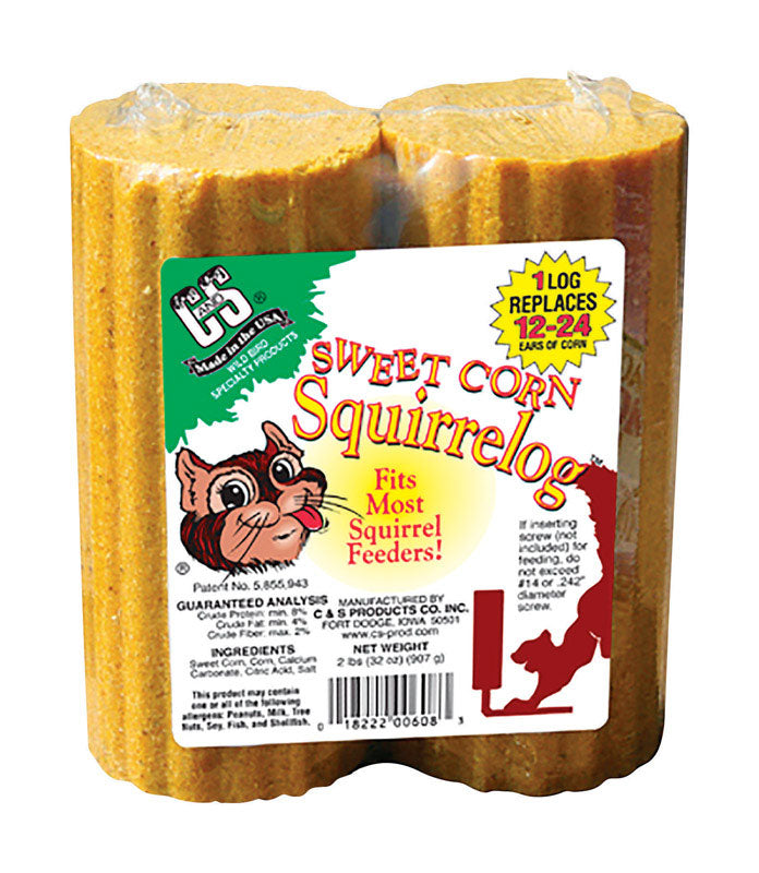 Squirrelog Corn-Based Squirrel & Critter Food - 32 oz.