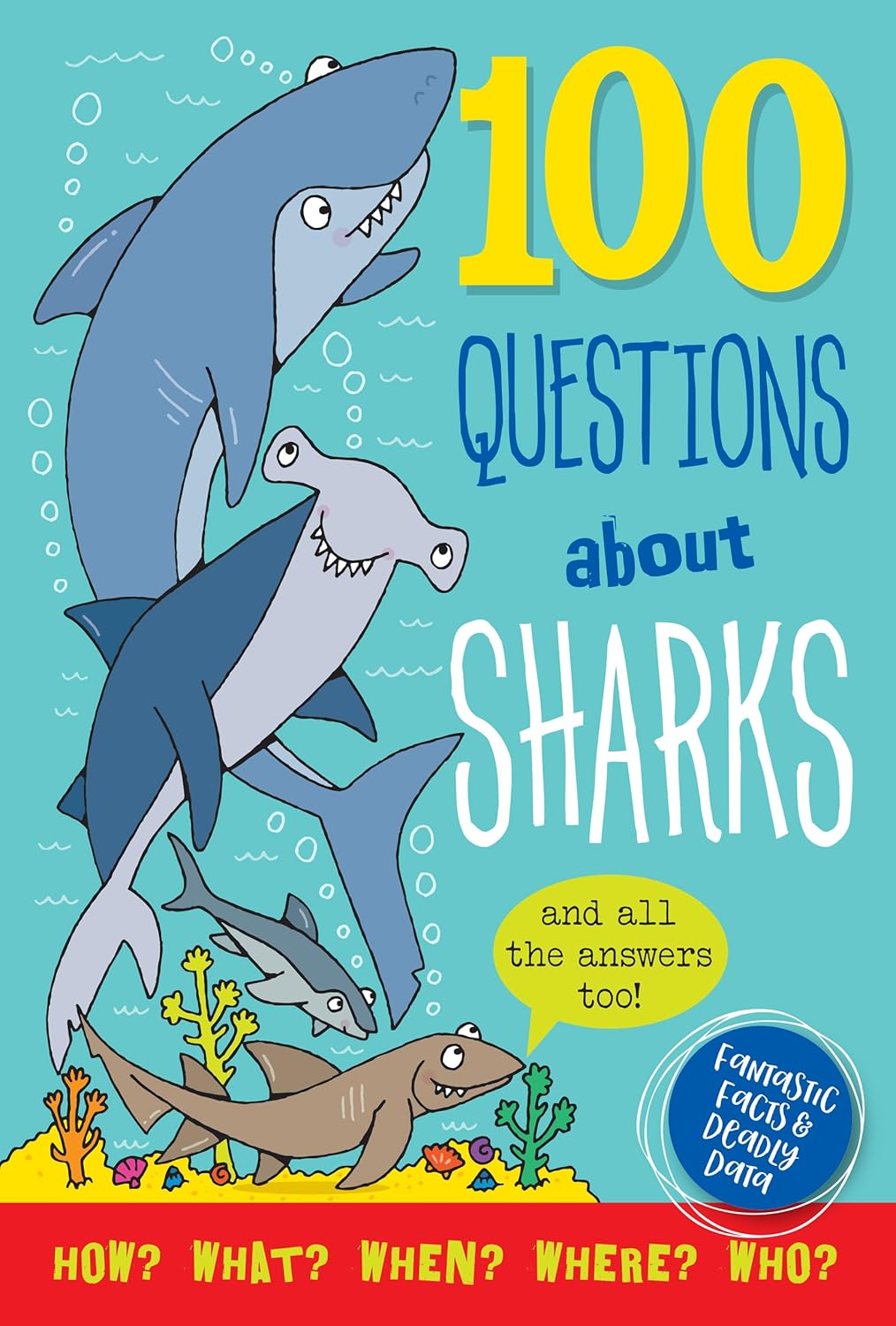 "100 Questions About: Sharks" by Simon Abbott