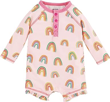 Rash Guard One-Piece - Rainbow