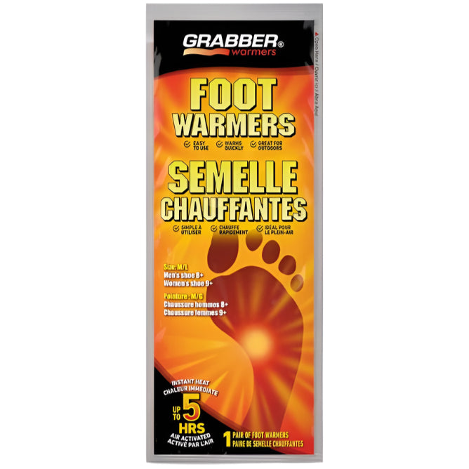 Grabber Disposable Foot Warmers - 2 pc.