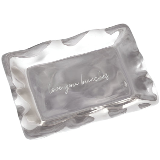 Beatriz Ball Giftables "Love You Bunches" Engraved Tray - 5" x 7"