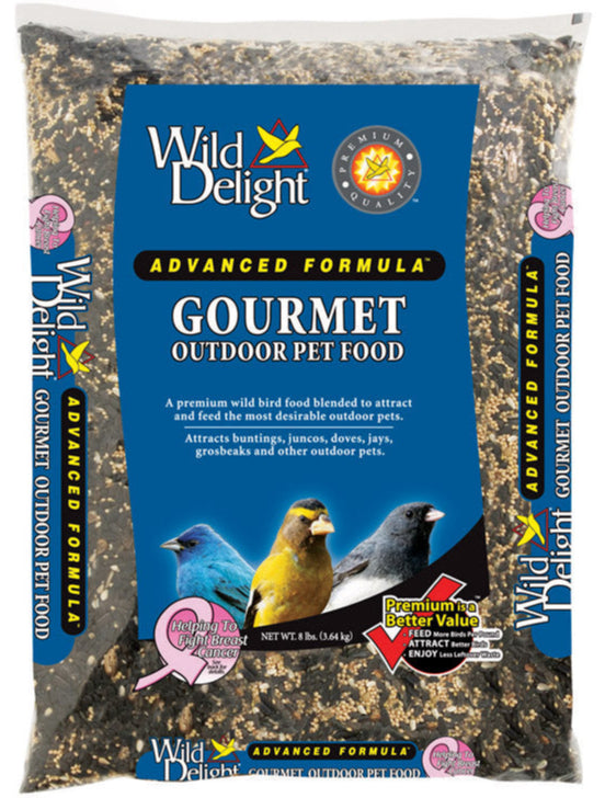 Wild Delight Gourmet Outdoor Bird Food - 8 lb.