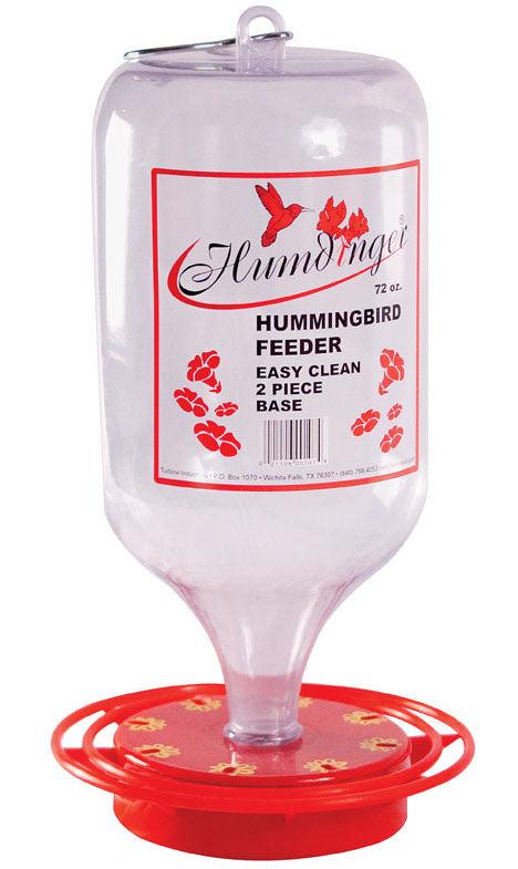 Humdinger Plastic Bottle Hummingbird Feeder - 72 oz.