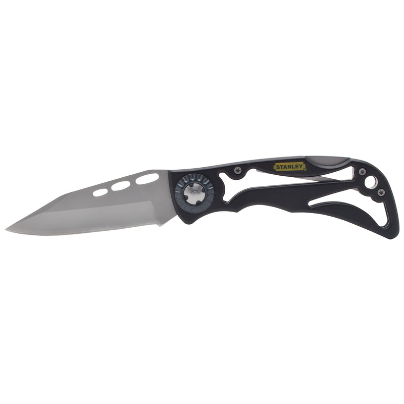 Stanley Skeleton Frame Folding Pocket Knife - Black/Gray