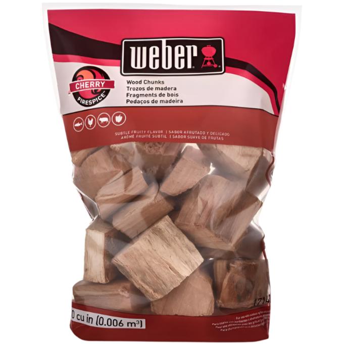 Weber Firespice Wood Smoking Chunks - 350 cu. in.