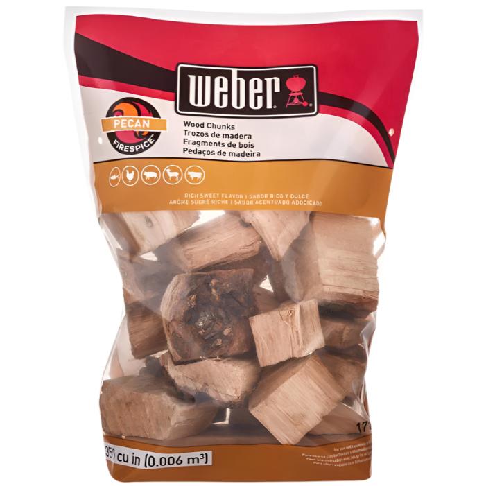 Weber Firespice Wood Smoking Chunks - 350 cu. in.