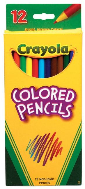 Crayola Colored Pencils (Assorted) - 12 pc.