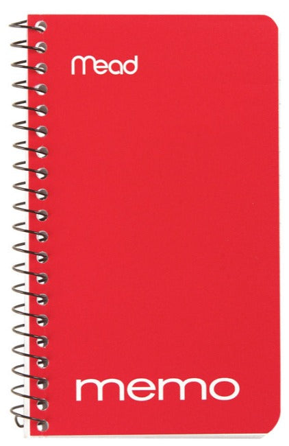 Mead Spiral-Bound Memo Book - 60 pg.