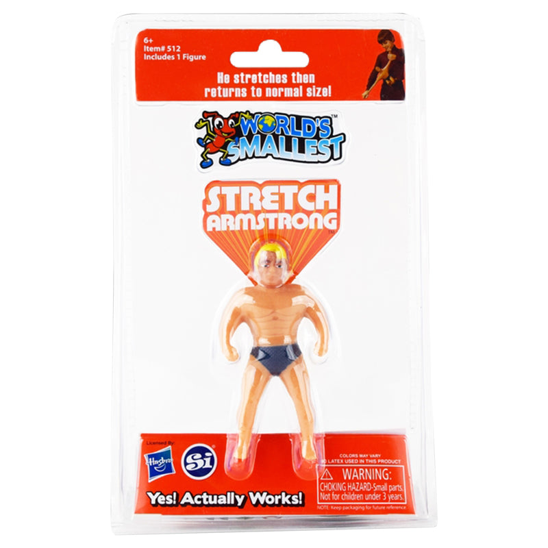 "World's Smallest" Stretch Armstrong